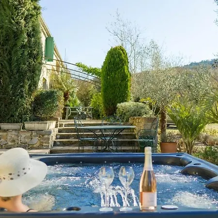 Domaine-vignoble-piscine-jacuzzi-sauna Villa Roquetaillade
