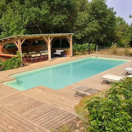 Willa Domaine-vignoble-piscine-jacuzzi-sauna Roquetaillade
